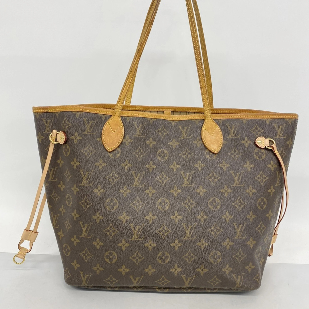 LOUIS VUITTON Brown Monogram Neverfull MM Tote Bag - Picture 11 of 11